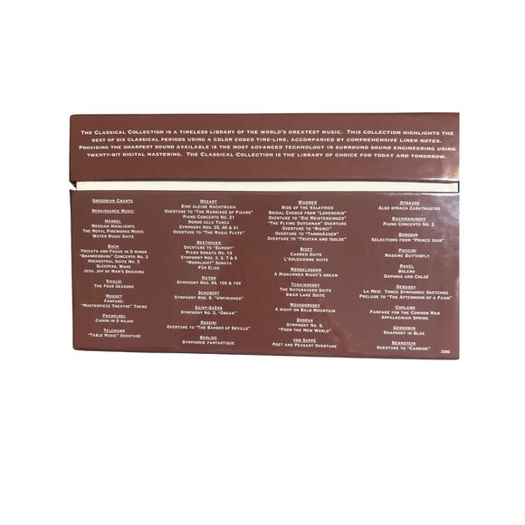 Camelot Music Classical Collection 20 CD Box Set Digital Surround Sound Library - Picture 5 of 6